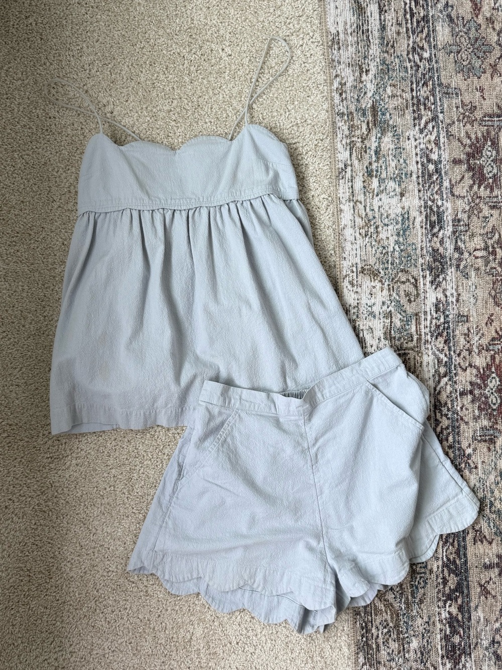 Free People Sweet Scallop Set